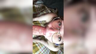 Swedish girl sucks cock