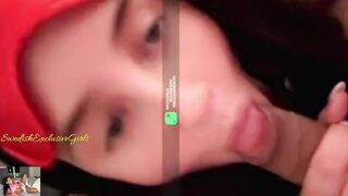 Norwegian Babe Annesofie Hot Blowjob