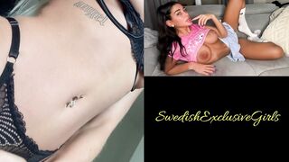 Danish Babe Vanessa Johansen Pussy Rub Tease