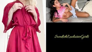 Norwegian Babe Bella Andrs Undresses & Shows Her Tits