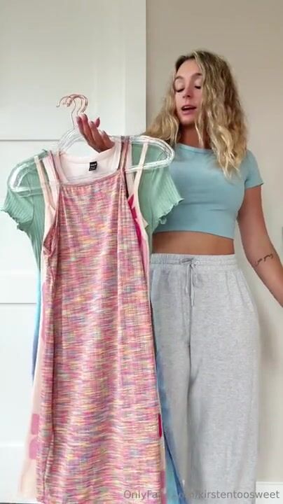 Kirstentoosweet - 11 Minutes Long Try On Haul