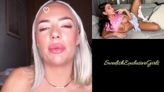 Norwegian Johanne Nordeng Full Naked LiveShow For Fans Part 1