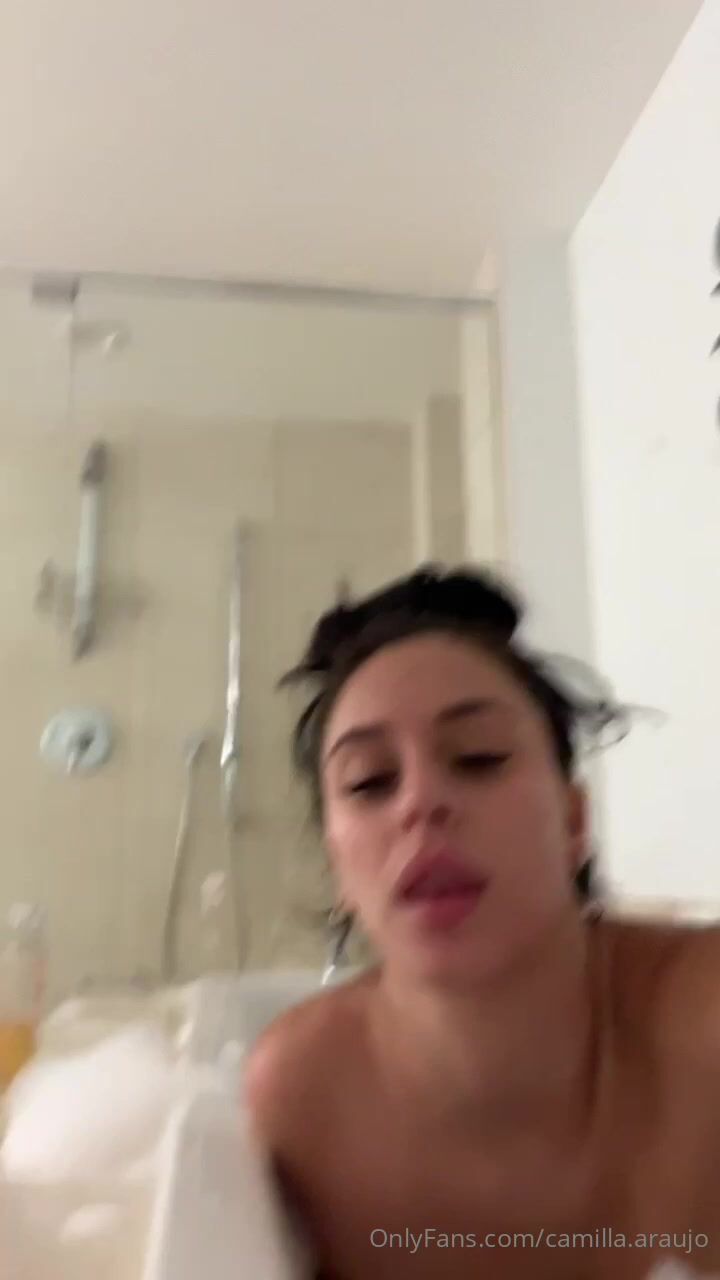 Camilla Araujo - Extreme Close Up Dildo Blowjob