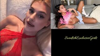 Swedish Big Tits Blonde Masturbates Her Tight Pussy For Tips Liveshow