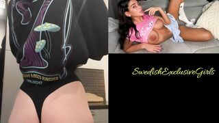 Swedish Tattooed Youtuber Shows Her Sideboob