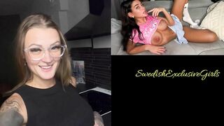 Swedish Tattooed Youtuber Shows Her Hot Body Tease