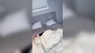 Josefin Svensson dildo fuck in bed