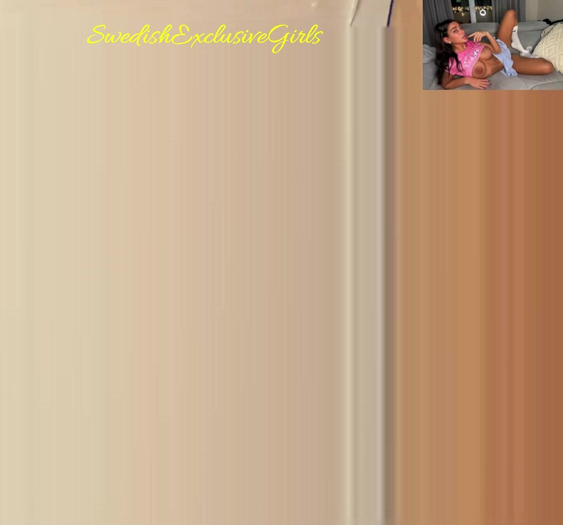 Swedish Babe Heavenly Anal Dildo Play