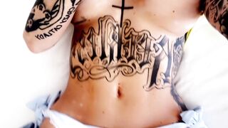 Swedish KattPaow Shows Her Big Boobs