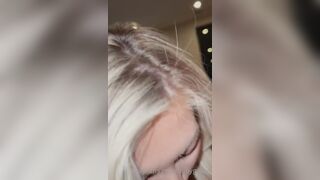 Stefanie Knight - Hotel Room Blowjob in Close Up