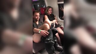 Scandinavian Couple Caught Giving Blowjob