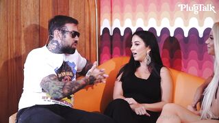 Lena The Plug x Stella Andrews PlugTalk Threesome Sextape