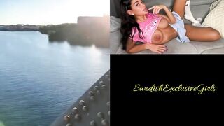 Norwegian Babe Martine Baardseng Doggystyle Sex In Public Västerbron