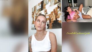 Norwegian Babe Martine Joh Shows Her Big Tits