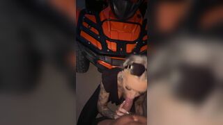 Danish tattoo Girls blowjob