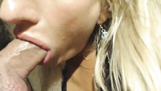 BlondeFreya Deep Blowjob facial cumshoots