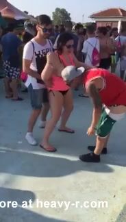 Sucking dick in public