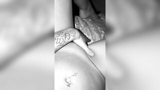 Evelina Hansson Masturbates in bed