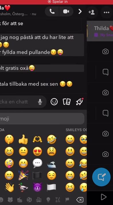 Swedish Thilda fucking herself