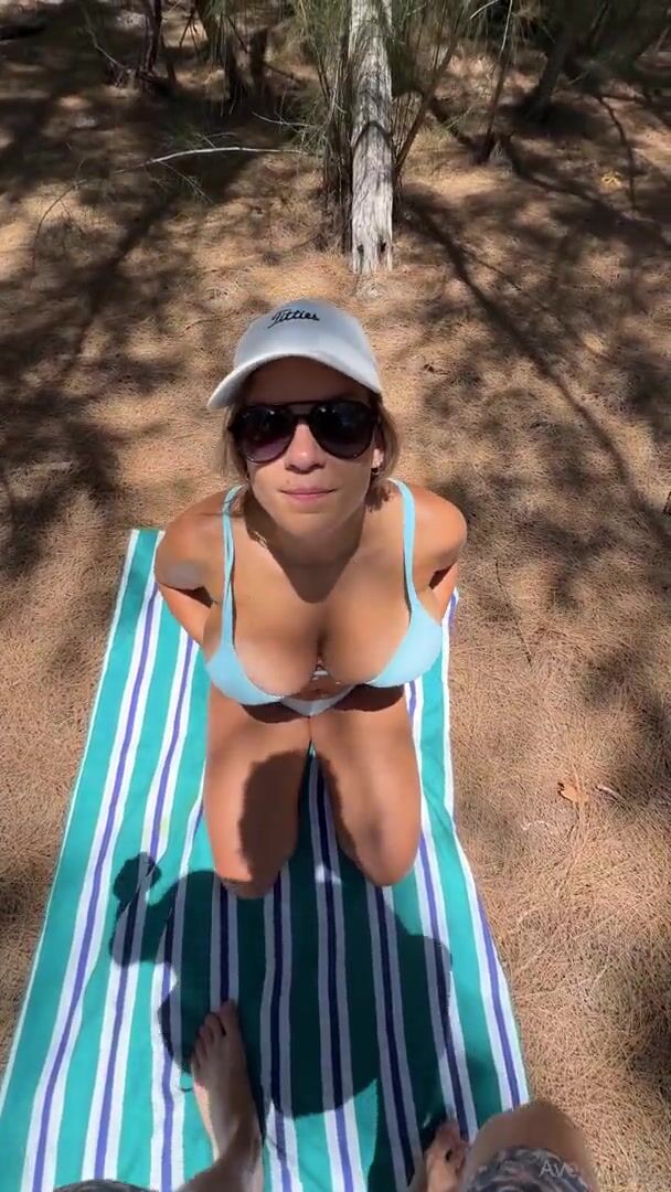 Avery Leigh - Risky Public Doggystyle Sextape in POV