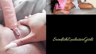 Swedish Tattooed Milf NenneFriisk Playing With Her Piering In Her Tight Pussy