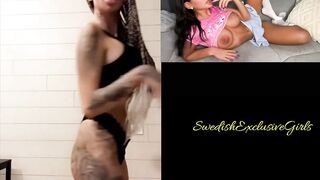 Swedish Babe Pernilla Hakansson Shows Her Tight Body