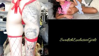 Swedish Babe Pernilla Hakansson Shows Her Big Ass