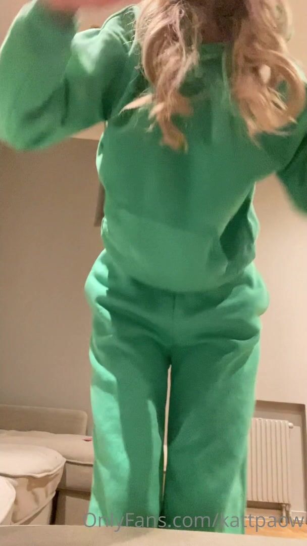 Swedish KattPaow Flashing Her Big Tits