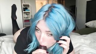 Vixenp & her BBC dildo