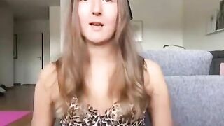 Cute Amateur Talking Swedish And Showing her Titties