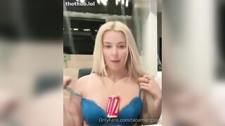 Tana Mongeau Flashing Big Tits on Livestream