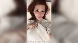 PaigeUncaged Big Ass Under The Blanket