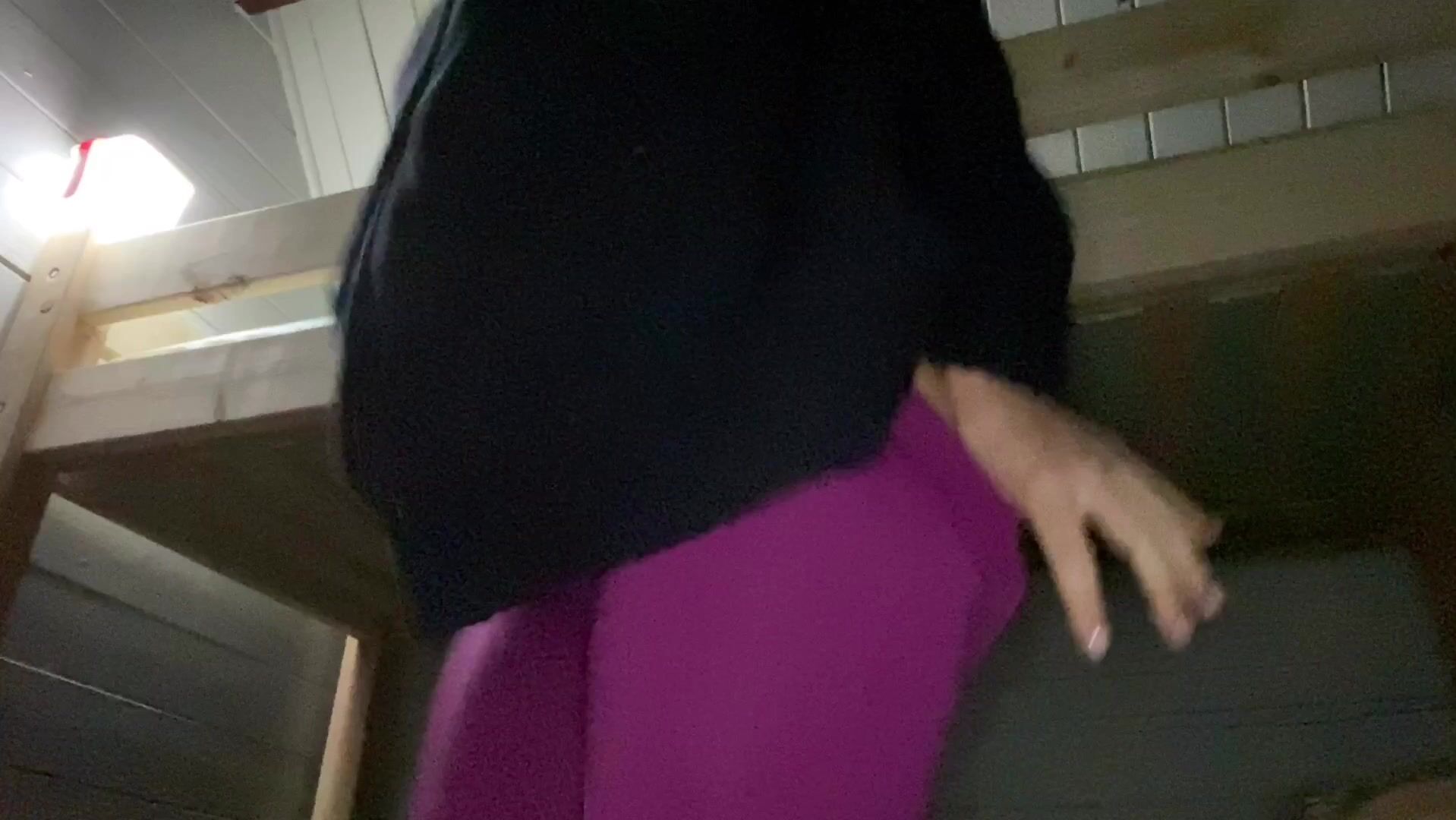 Genesis Lopez Hot Striptease in Public