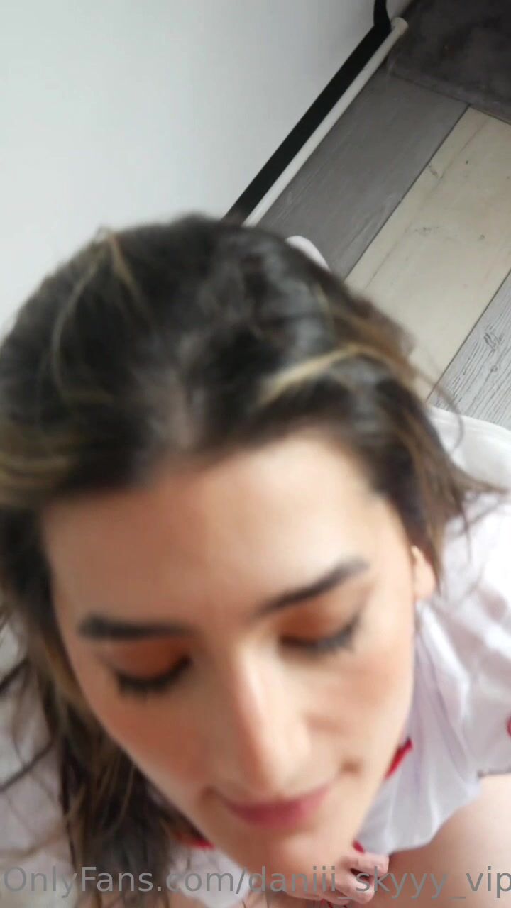 Dani Sky Blowjob And Facial Compilation POV
