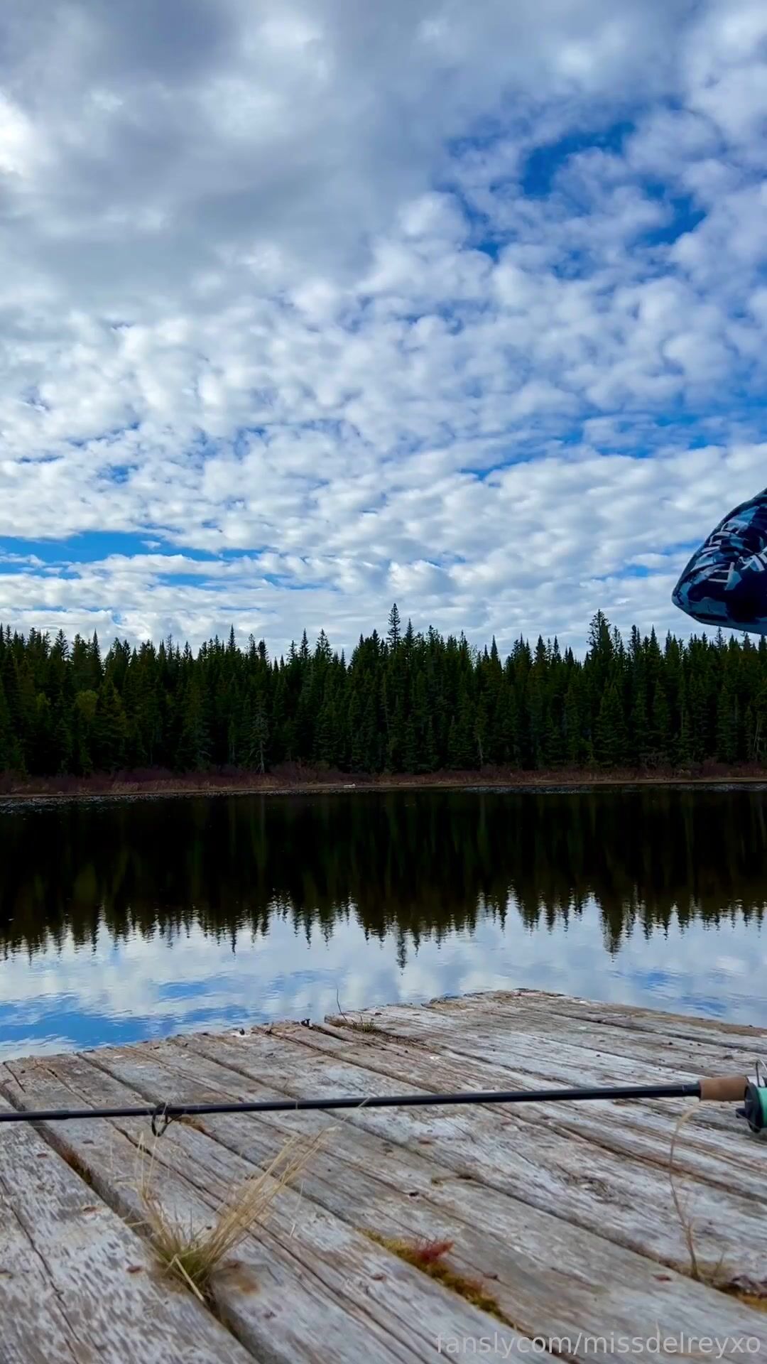 Myla Del Rey Masturbates With Fishing Rod