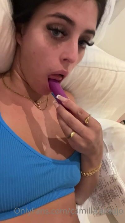 Camilla Araujo Fucking Pussy with Small Sex Toy