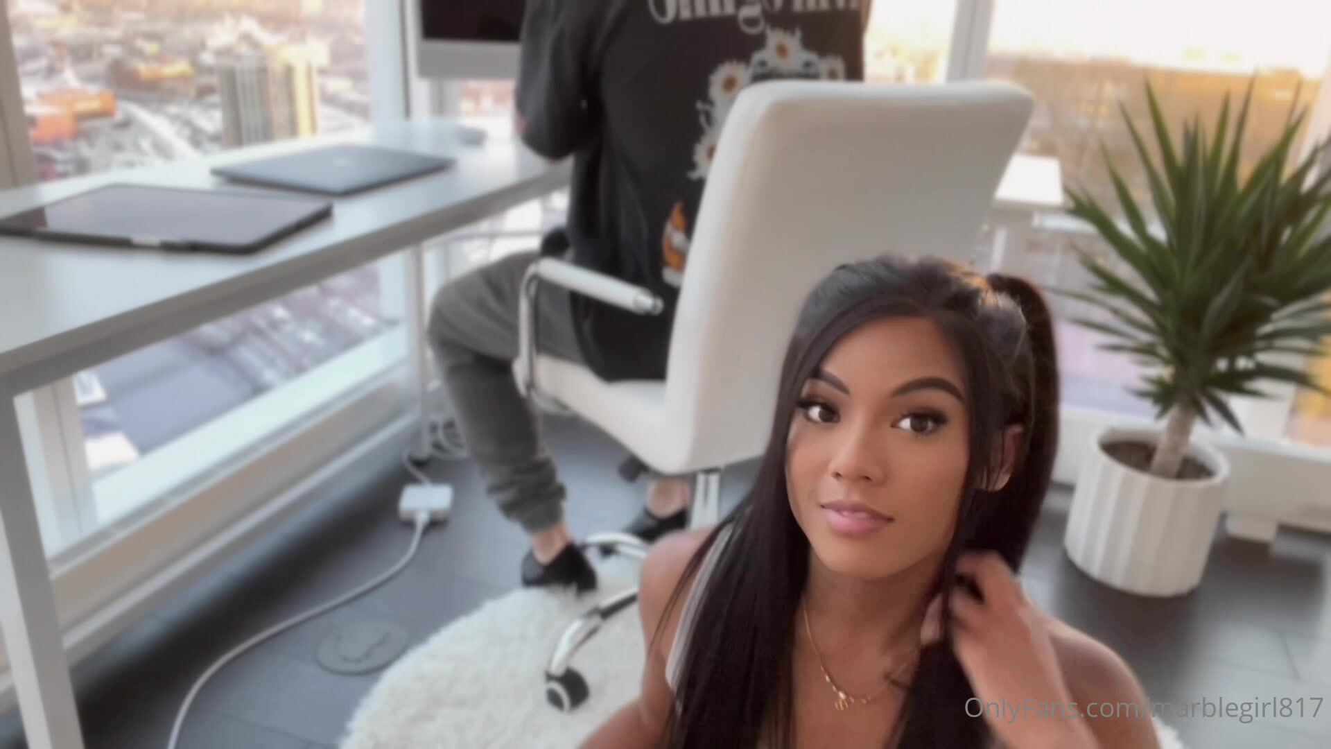 Marblegirl817 Sucking Dick And Getting Covered in Cum.