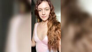 Ruby Elizabeth - Petite Model With Big Boobs Talking on Onlyfans Live