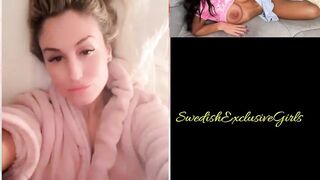 Swedish Blonde Babe Molly Sexy Naked Compilation