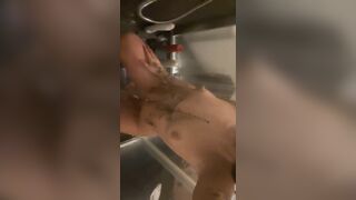 Swedish Gabby Showers Her Sexy Body  Fully Naked