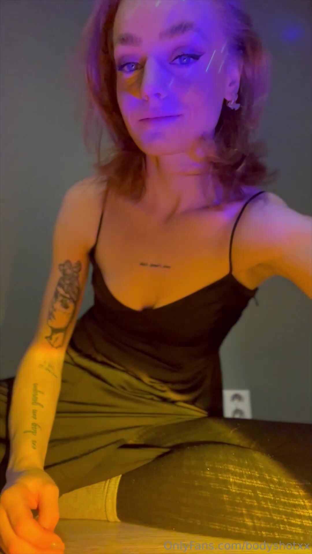 Norwegian Emma Bjonnes tease and short bate