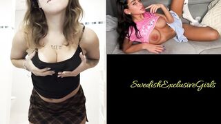 Swedish Babe DifTjejen Sexy Striptease