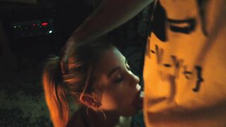 Rosa Josefin gives Amazing Head in Fishnets