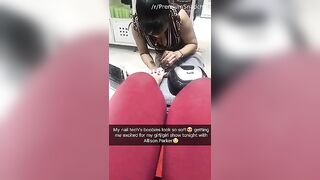 Allison Parker & Rainey James Pizza Guy Threesome