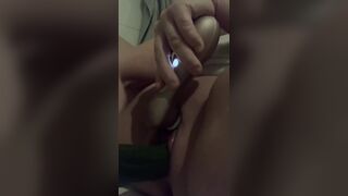 Swedish Milf Testing a Big Cucumber