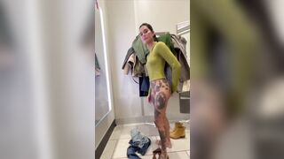 Part 1 beautiful girl with many tattoo