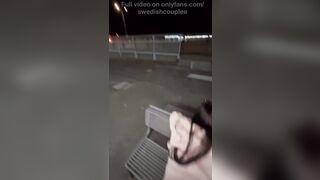 Fucking Stranger on a Public Bridge