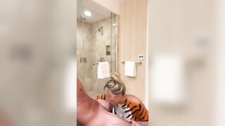 Fallonlovexo - Riding Cock And Trying Standing Sex in Bathroom
