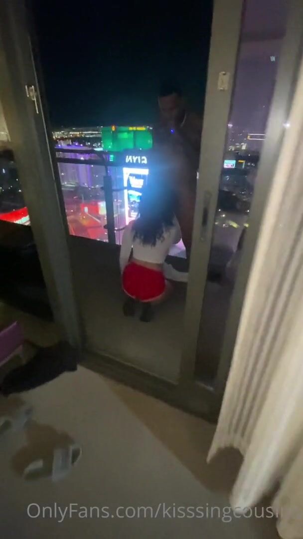 Hot4lexi - Sloppy BBC Blowjob on Balcony