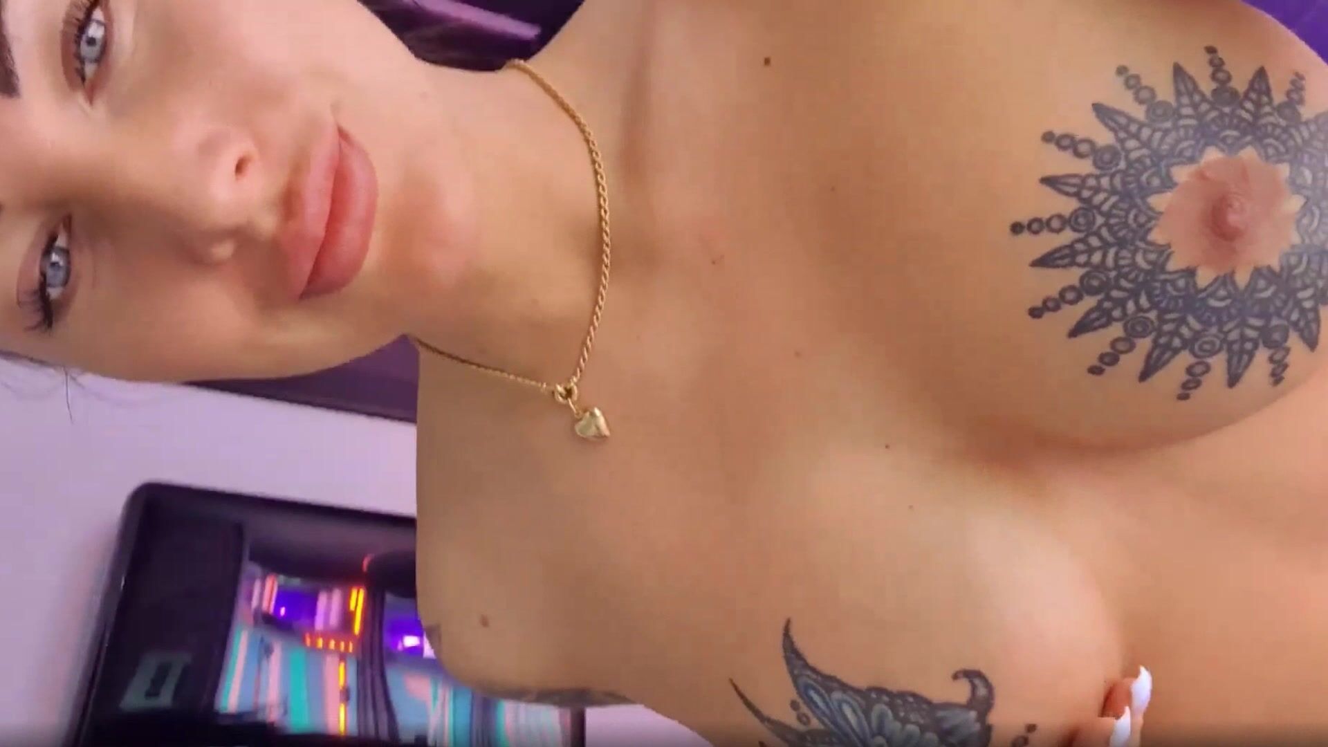 Swedish Porr Prinsessan Shows Her Amazing Big Tits In The Solarium